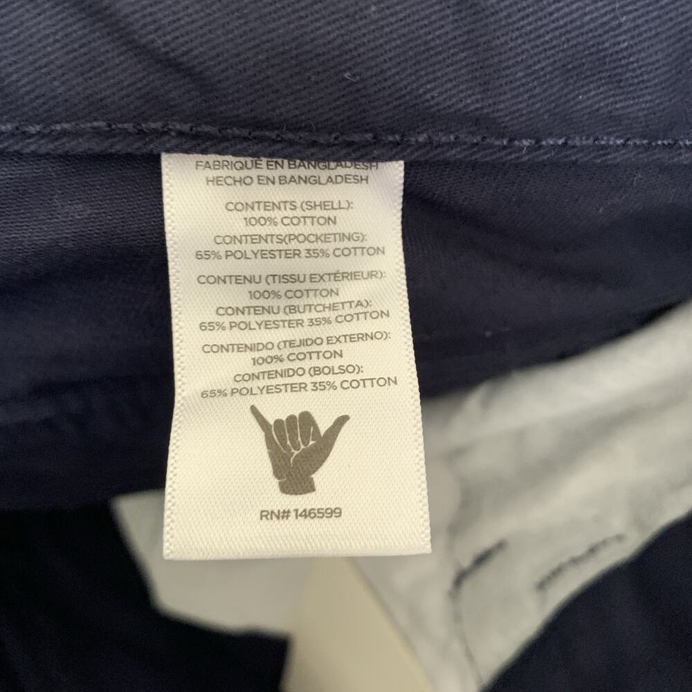 Beach Bros. Utility Cargo Shorts Mens Sz 36 Blue Belted 100% Cotton 11” Ins NEW - Picture 6 of 6